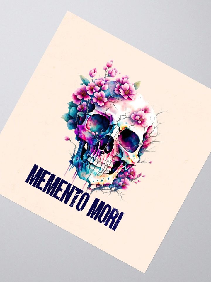 Memento Mori Sticker product image (2)