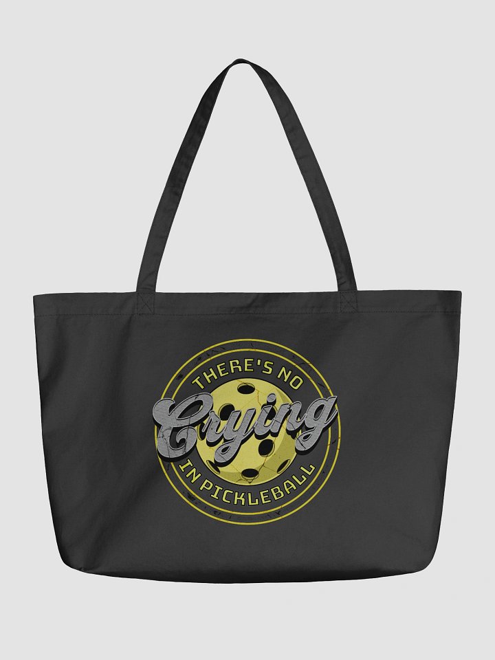 Theres No Crying In Pickleball Passion Organic Tote product image (2)