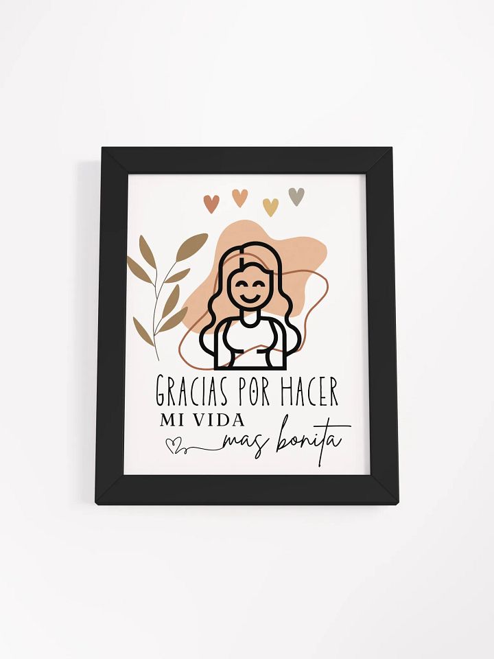 Boho Mother's Day "Gracias" Design Wallart product image (1)