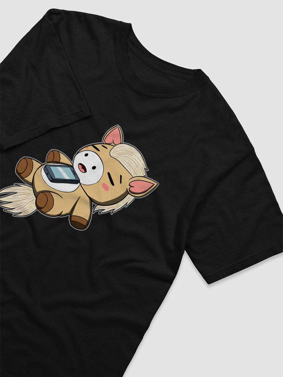 Sleepy Waffle T-Shirt | Horse Passed Out with Phone | Relatable Doomscrolling Nap Shirt product image (21)