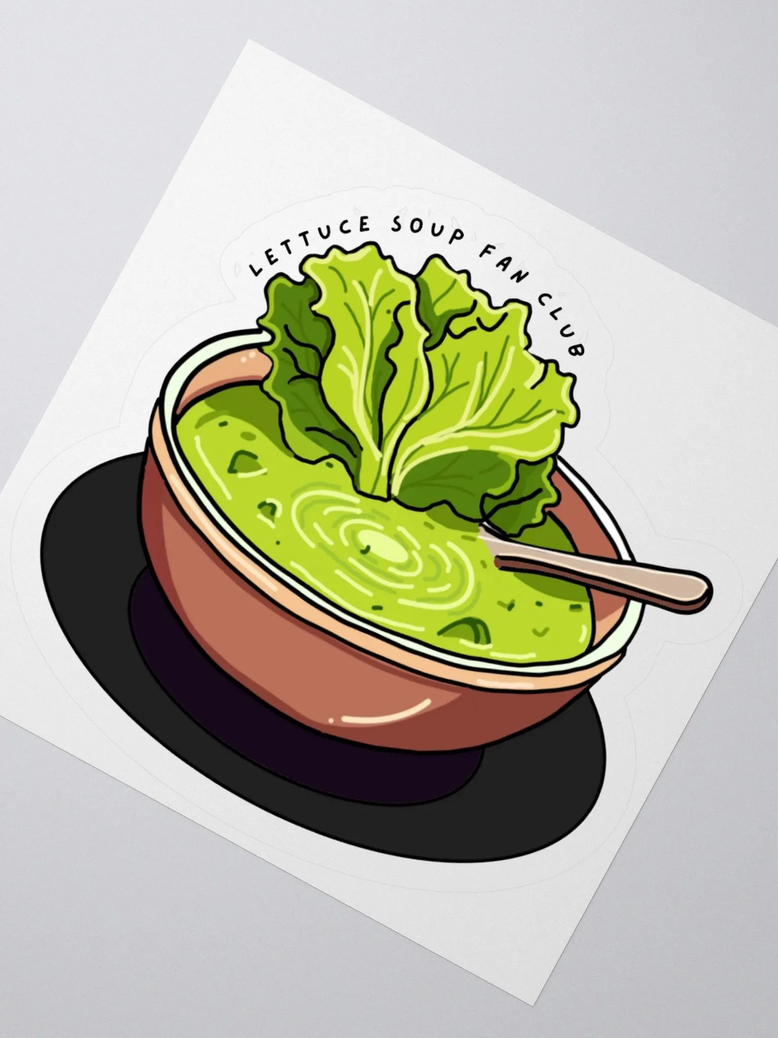 Lettuce Soup Fan Club Sticker product image (2)