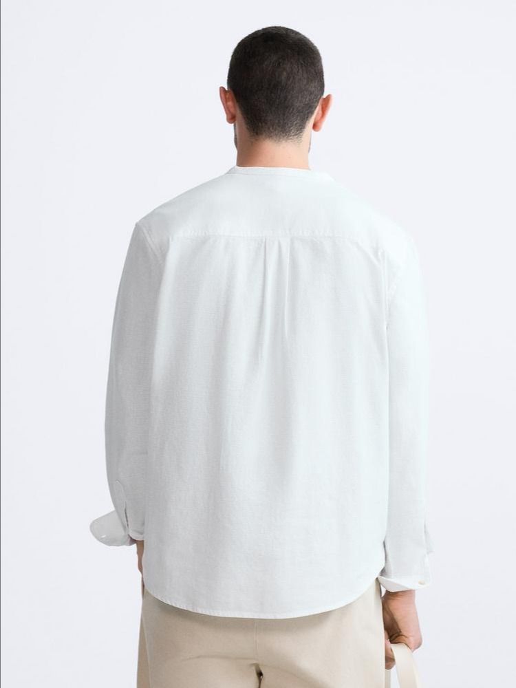 STAND-UP COLLAR SHIRT product image (5)
