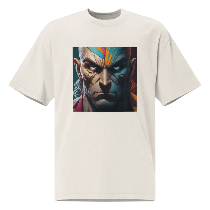 Intense Expression Oversized T-Shirt product image (1)