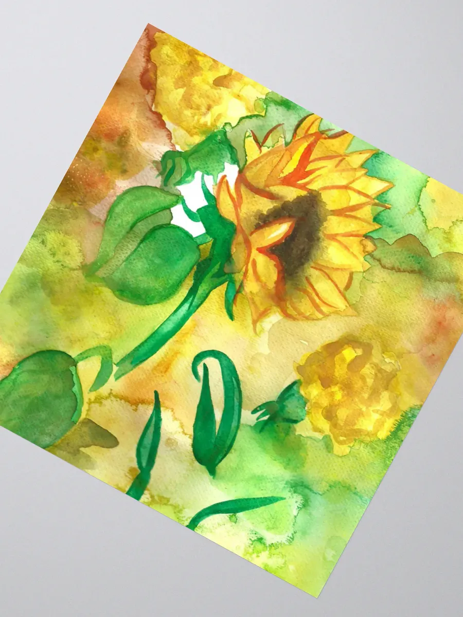 Golden Bloom Sticker product image (4)