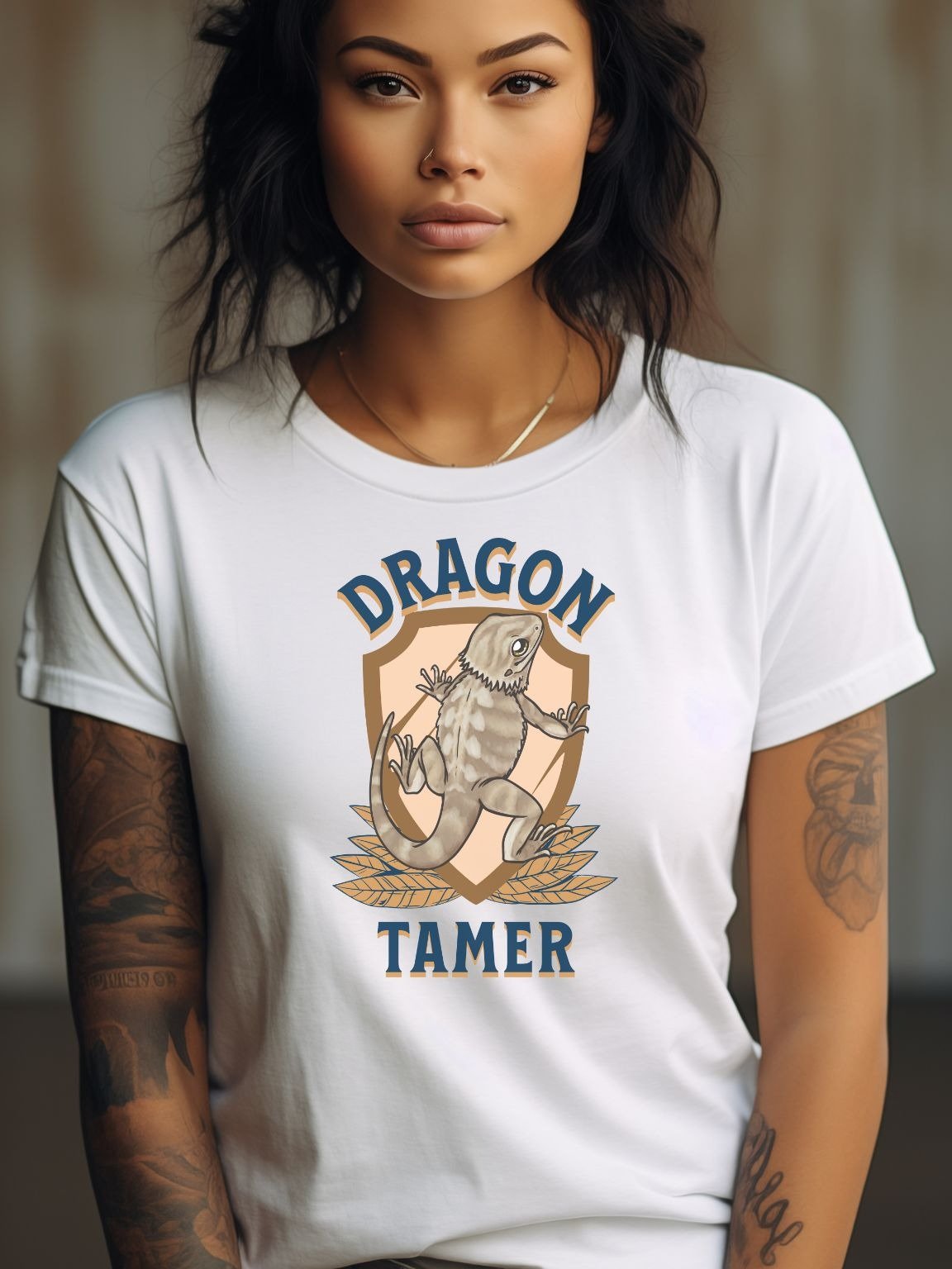Dragon Tamer Bearded Dragon Women’s Shirt product image (4)