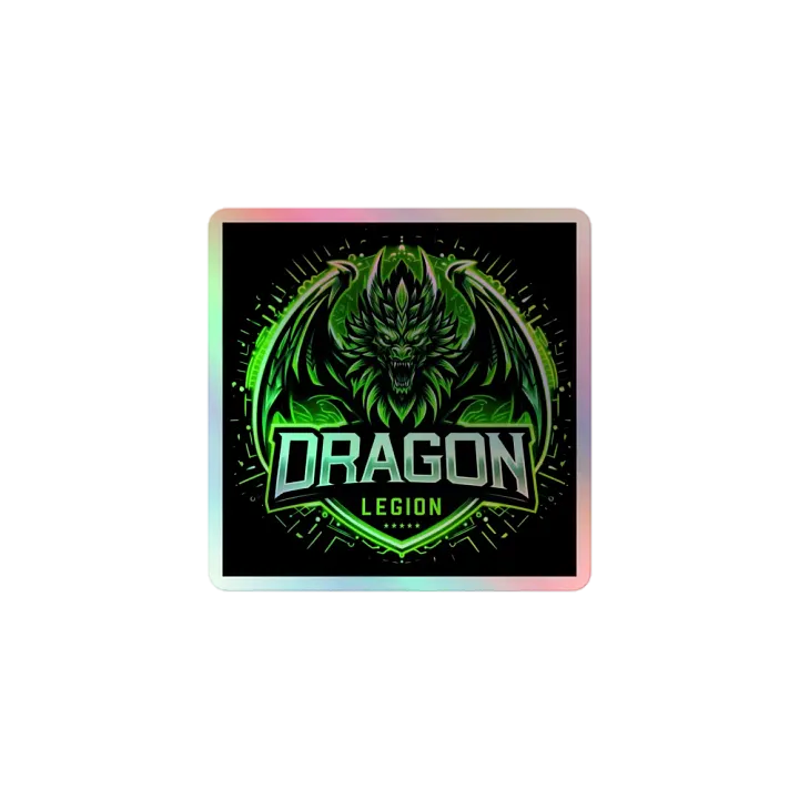 Dragon Legion Holographic Sticker Sheet product image (1)