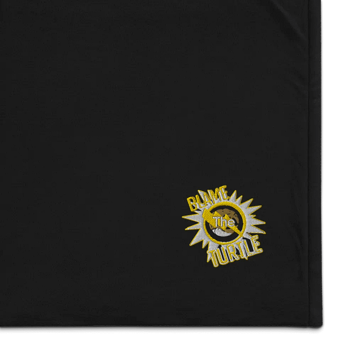 Blame The Turtle! Sherpa Blanket product image (1)