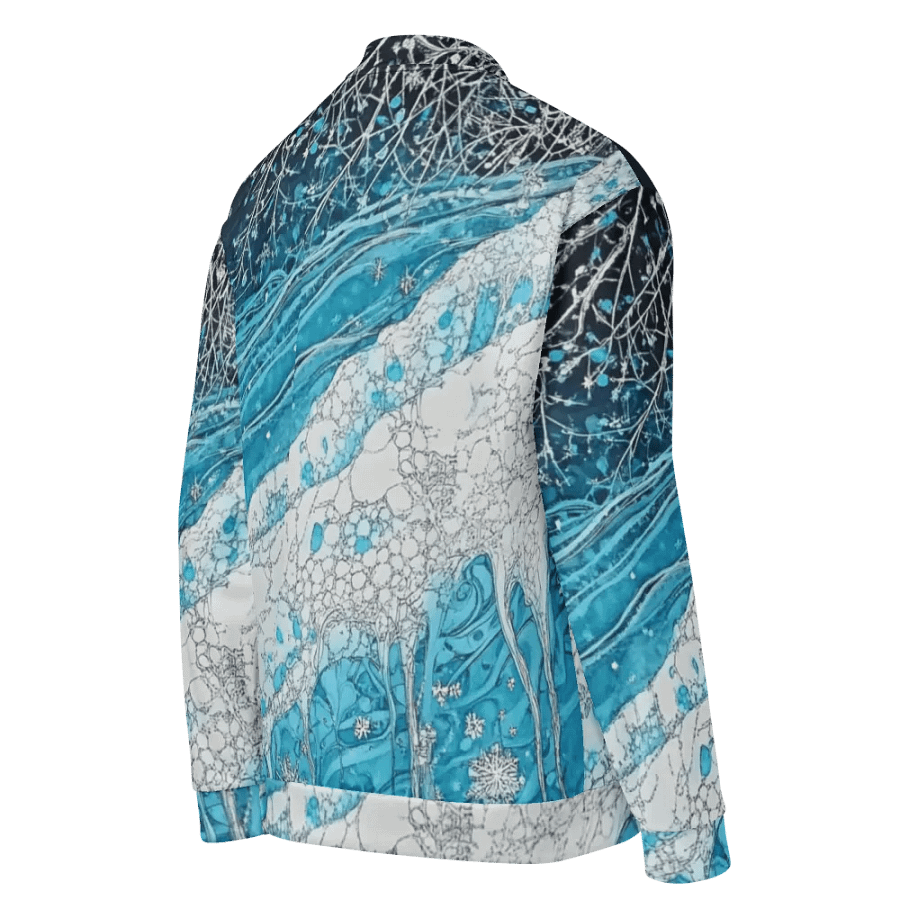 Winter Frost, Unisex Bomber Jacket product image (6)