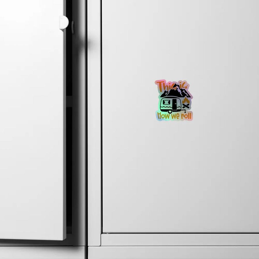 This is How We Roll Camper Holographic Sticker Pack product image (6)
