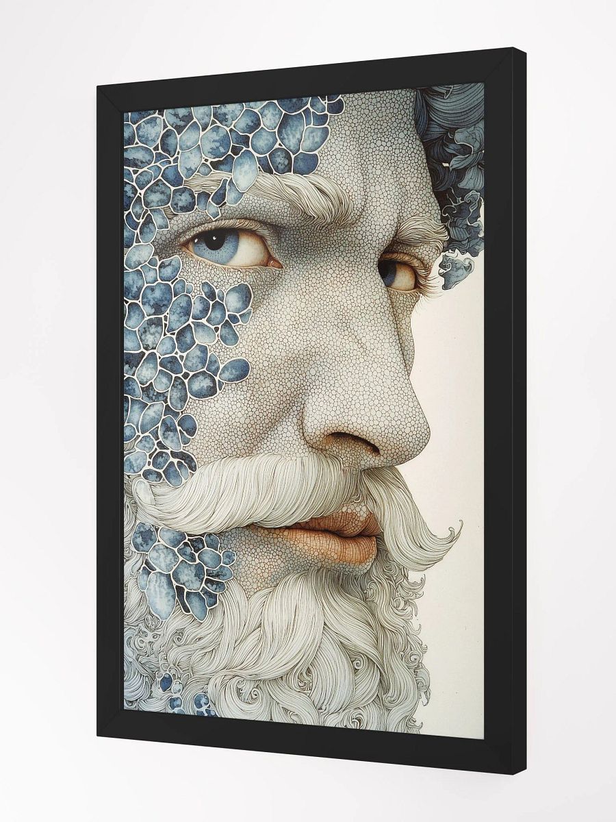 The Watchful Guardian: Fantasy Poster of a Male Forest Protector product image (2)