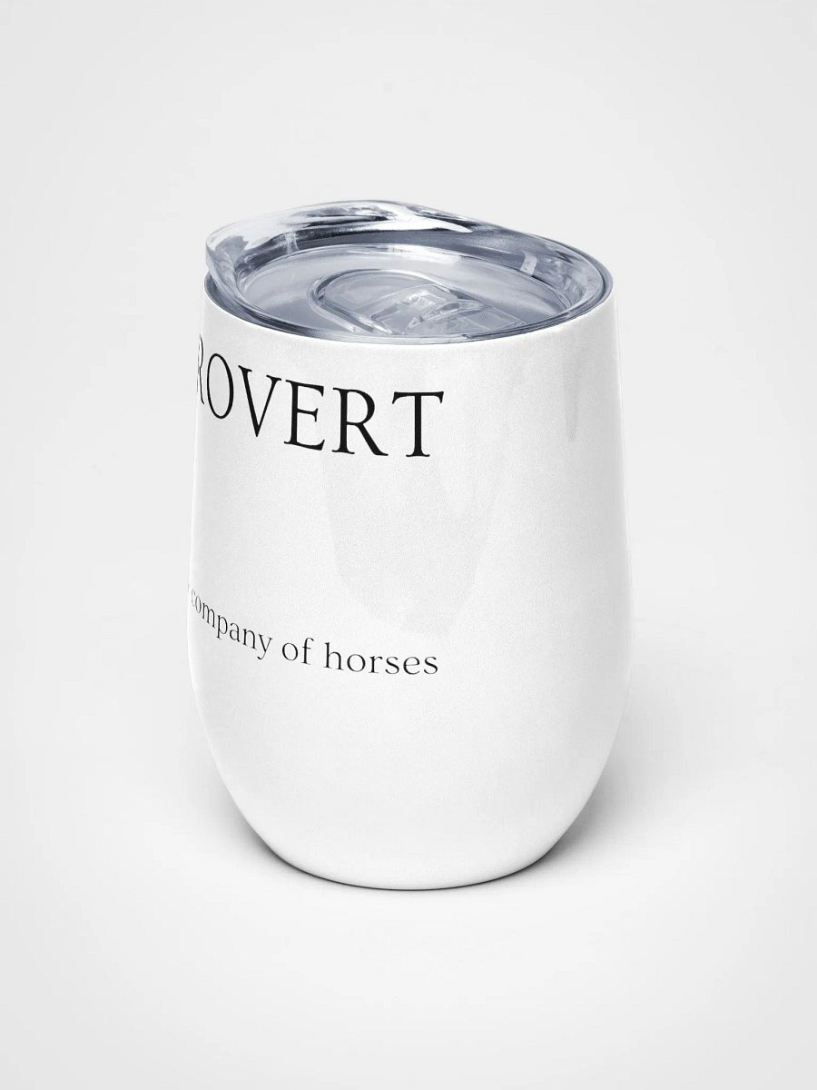 EQUINETROVERT Wine Tumbler product image (3)