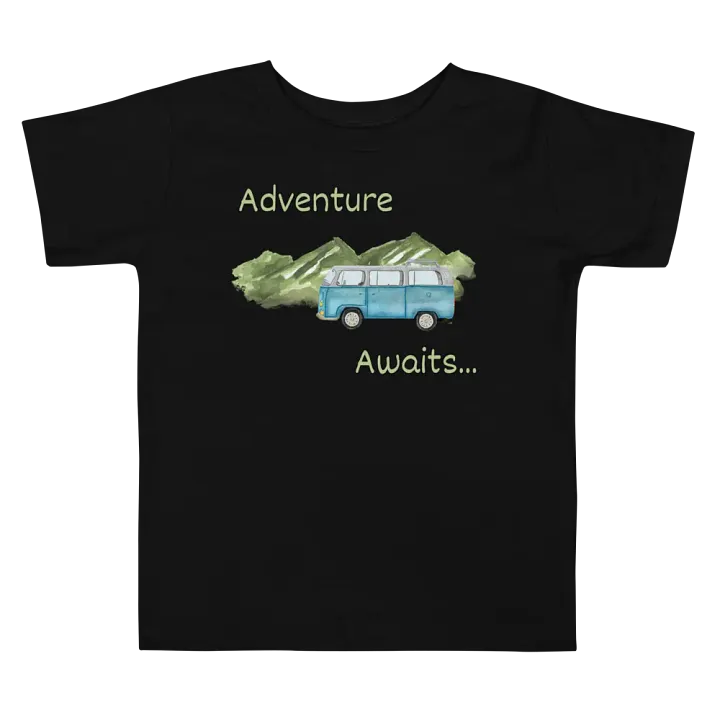 Adventure Awaits Camper Toddler T-Shirt product image (1)