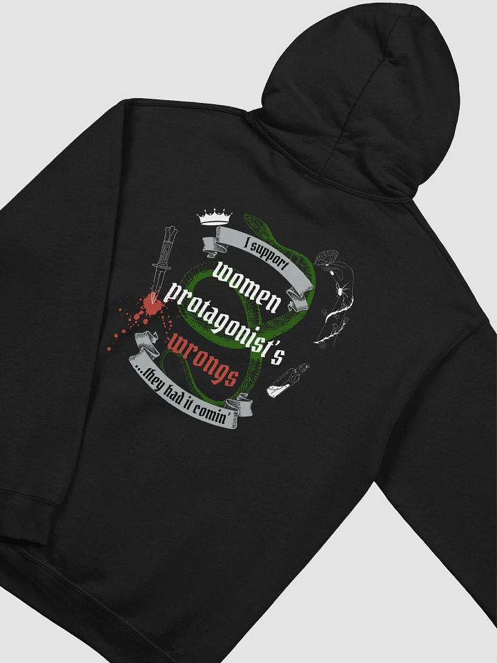 Rebellious Protagonist Empowerment Unisex Hoodie product image (1)