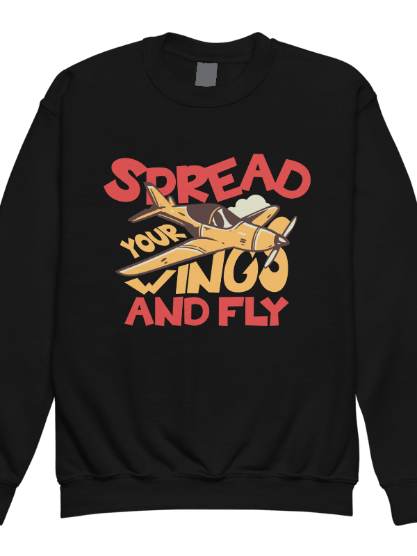Vintage Airplane Adventure Youth Sweatshirt product image (2)