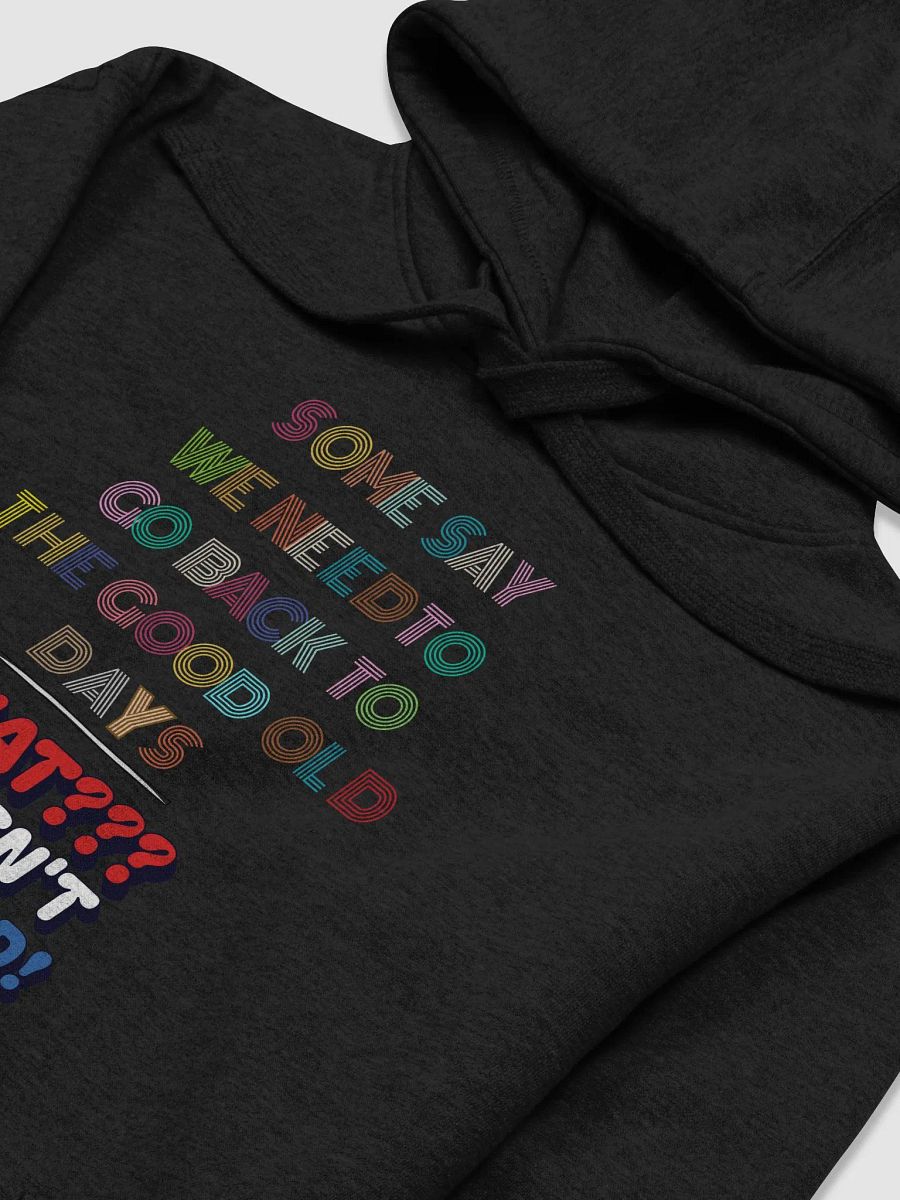 Some Say We Need To Go Back To The Good Old Days - Funny Hoodie product image (10)