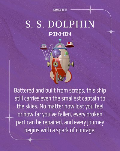 🛸 Happy #WorldUFODay from the flight deck of the S.S. Dolphin!

Captain Olimar’s little scrap-heap cruiser reminds us that ev...