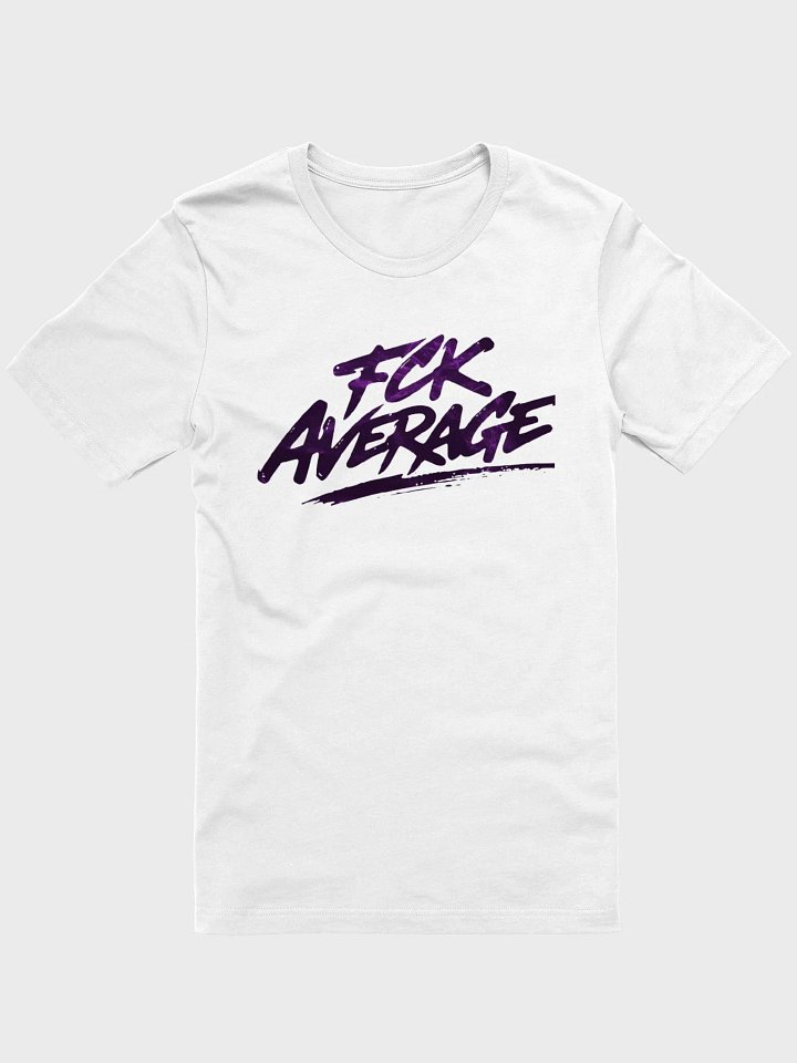 FCK AVERAGE Brushstroke T-Shirt product image (1)