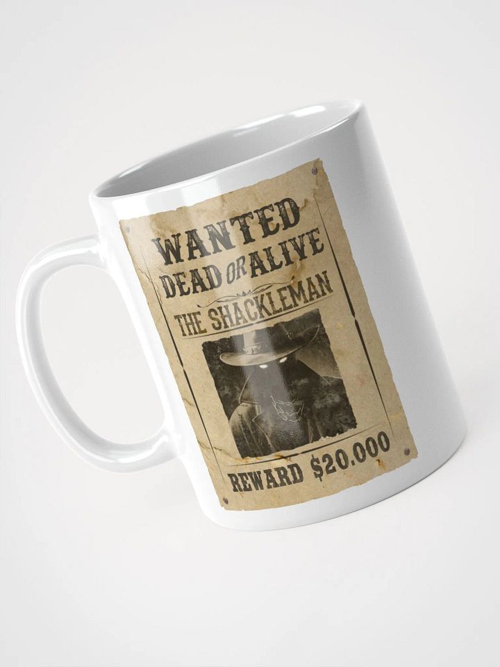 The Shackleman Wanted Poster Mug product image (2)