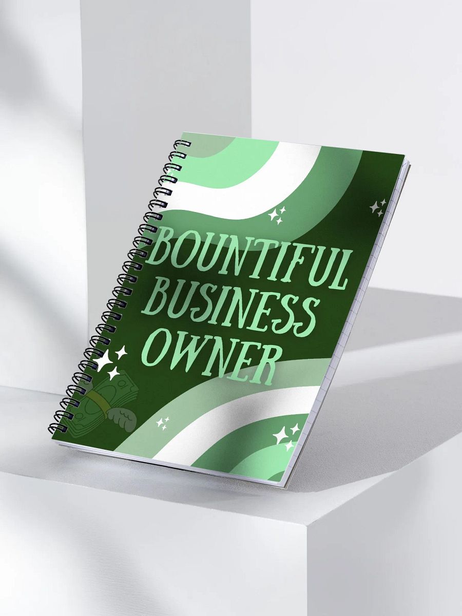 Bountiful Business Owner Notebook product image (4)