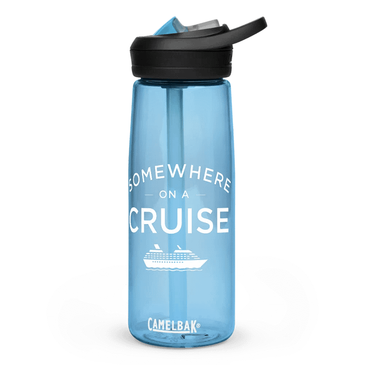 Somewhere on a Cruise Water Bottle product image (1)