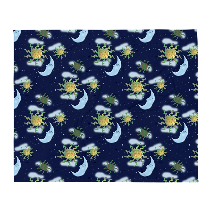 Antique Sun and Moon Throw Blanket product image (13)