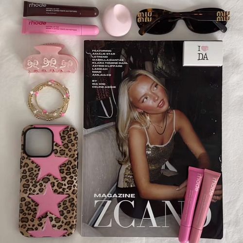 our pink cheetah case!!🐆👙