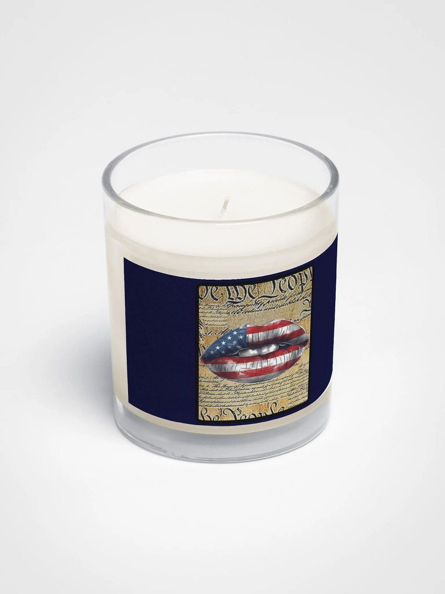 Patriotic Lips Soy Wax Candle product image (2)