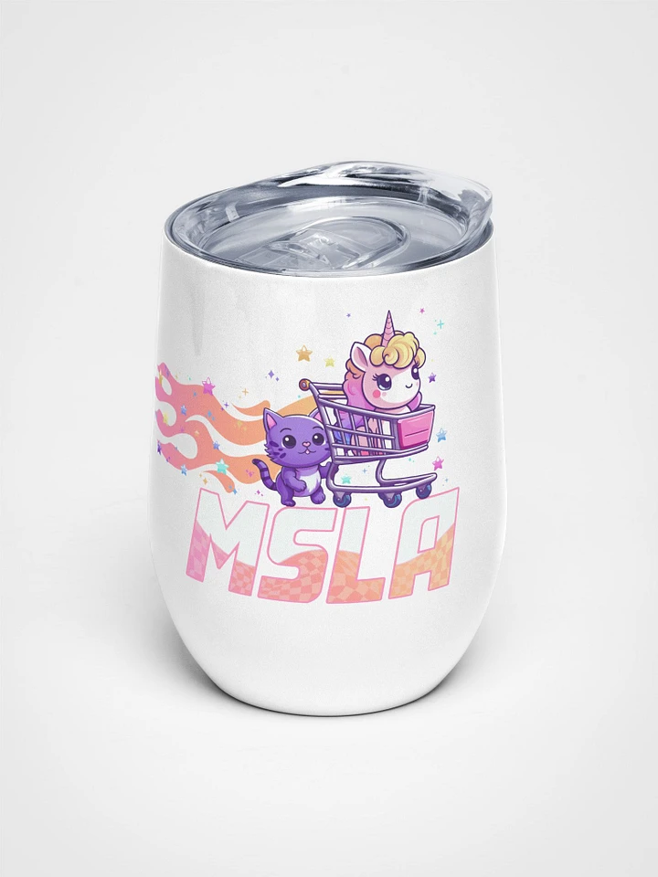 MSLA Sparkles Amigos - Wine Tumbler product image (1)