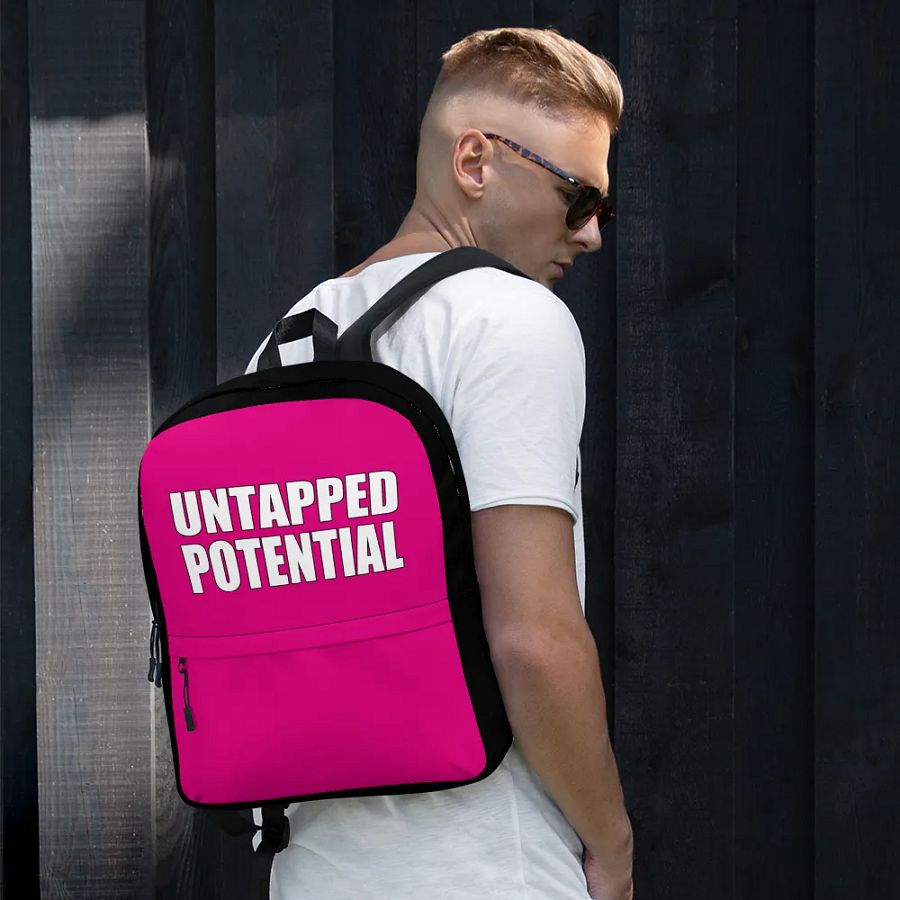 Untapped Potential Hot Pink Backpack product image (3)