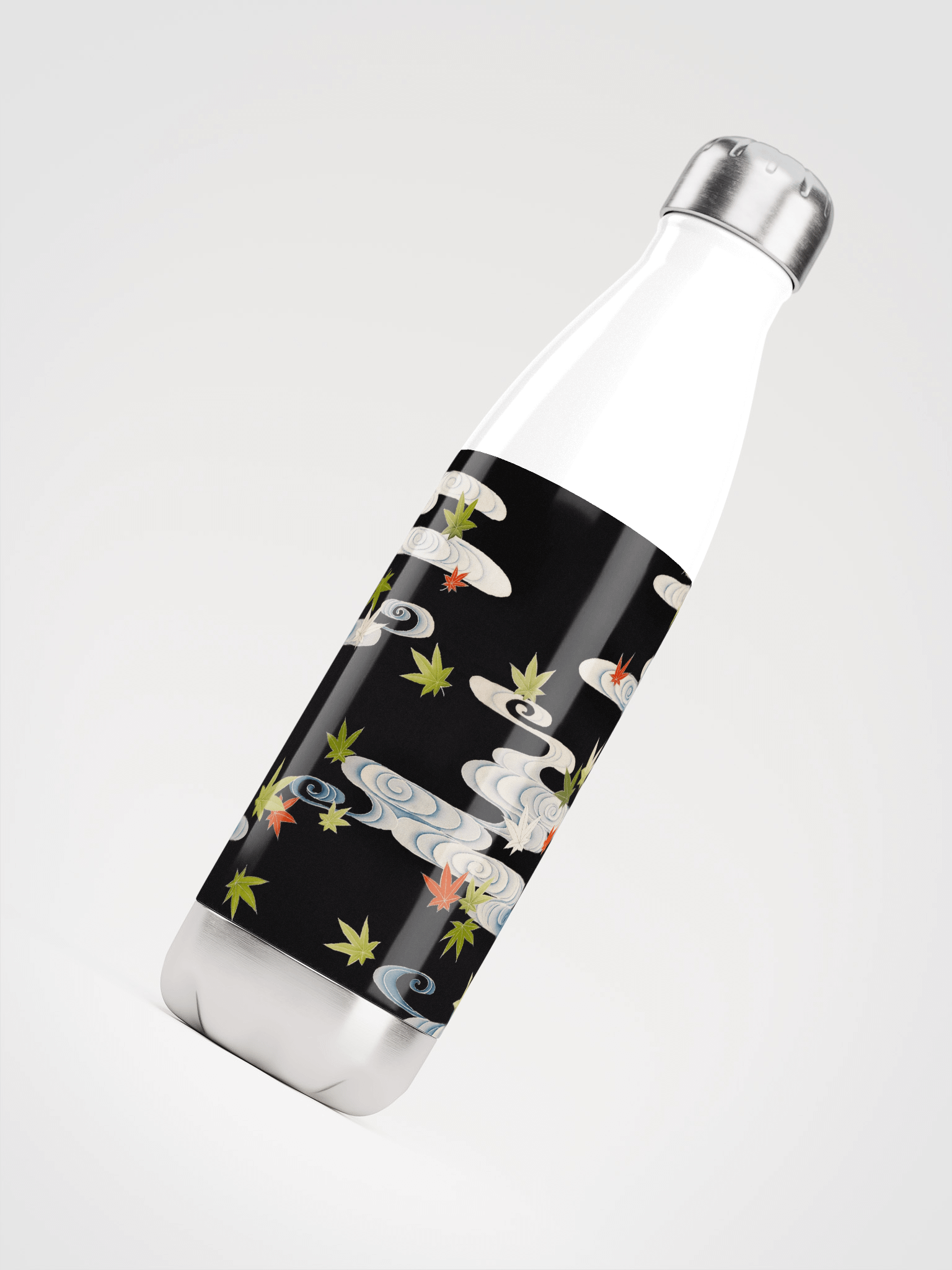 Maple Leaves. 17oz. Stainless Steel Water Bottle product image (4)