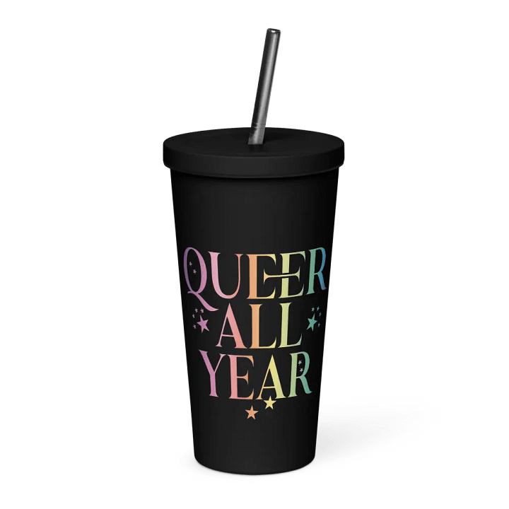 Queer All Year Insulated Tumbler product image (1)