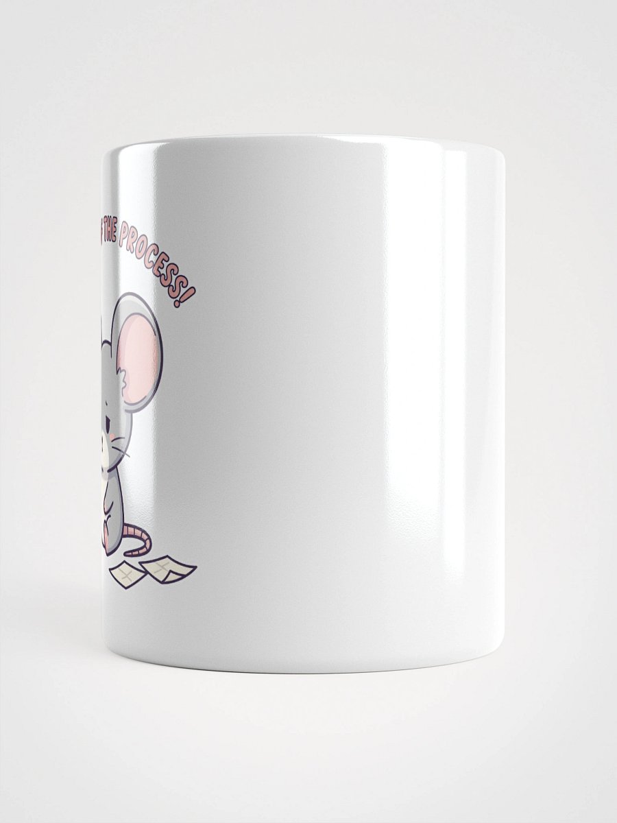 Messy Mouse Doodler White Glossy Mug product image (6)