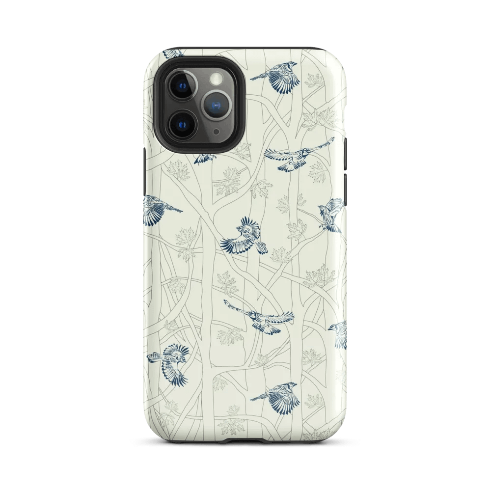 Jabbering Jays Forest iPhone® Tough Case product image (2)