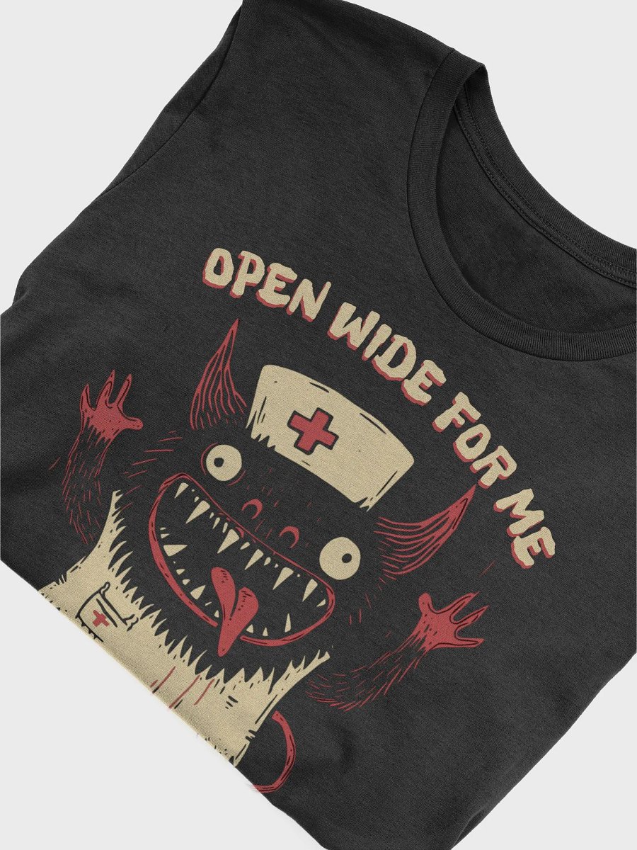 Open Wide for Me Demon Nurse Unisex T-Shirt product image (4)