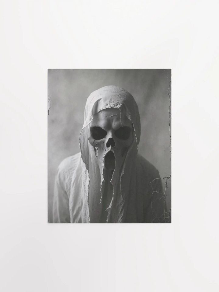 Ghostly Face Matte Poster product image (5)