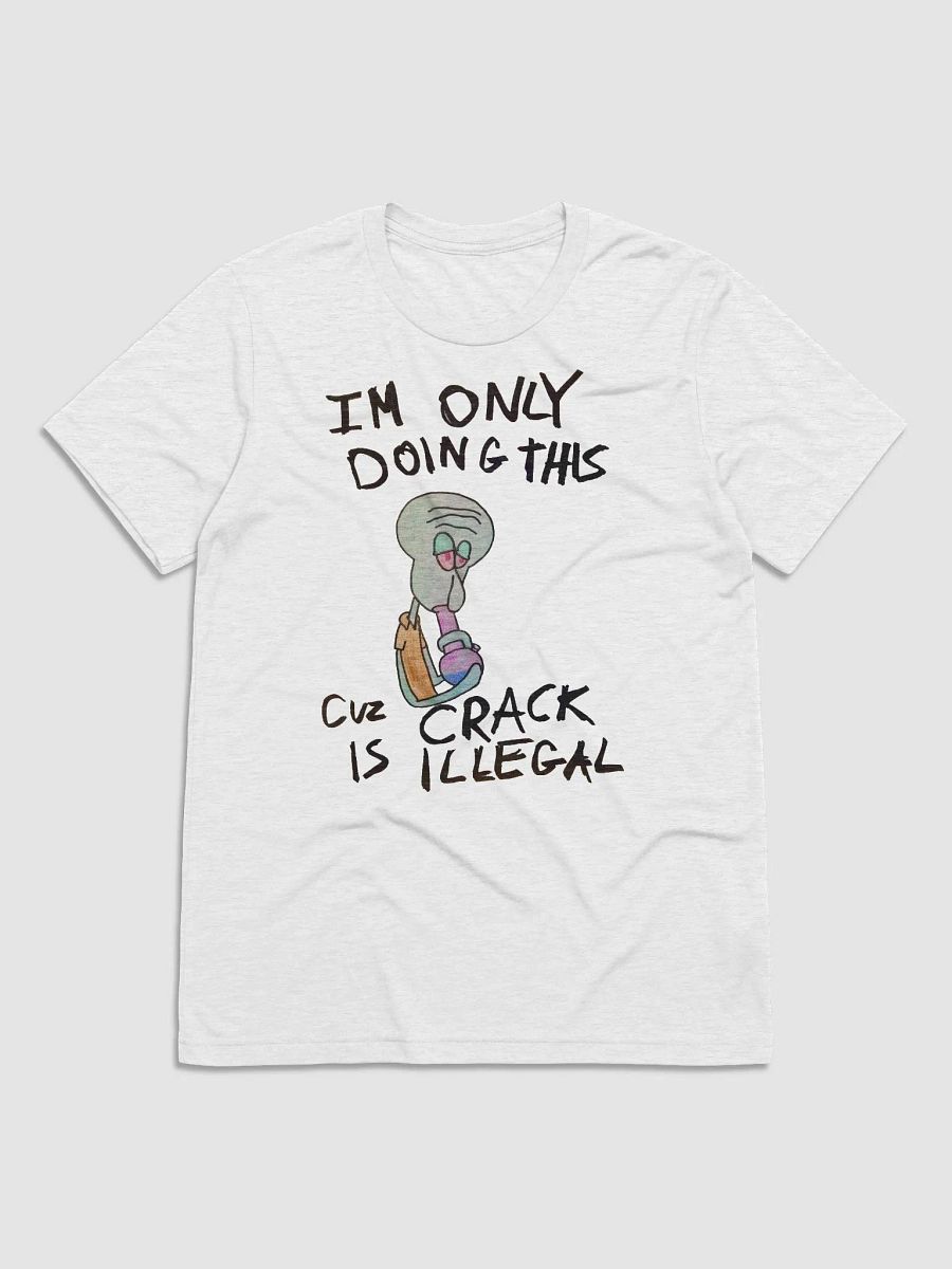 ONLY DOING THIS CUZ T-SHIRT [WHITE] product image (1)