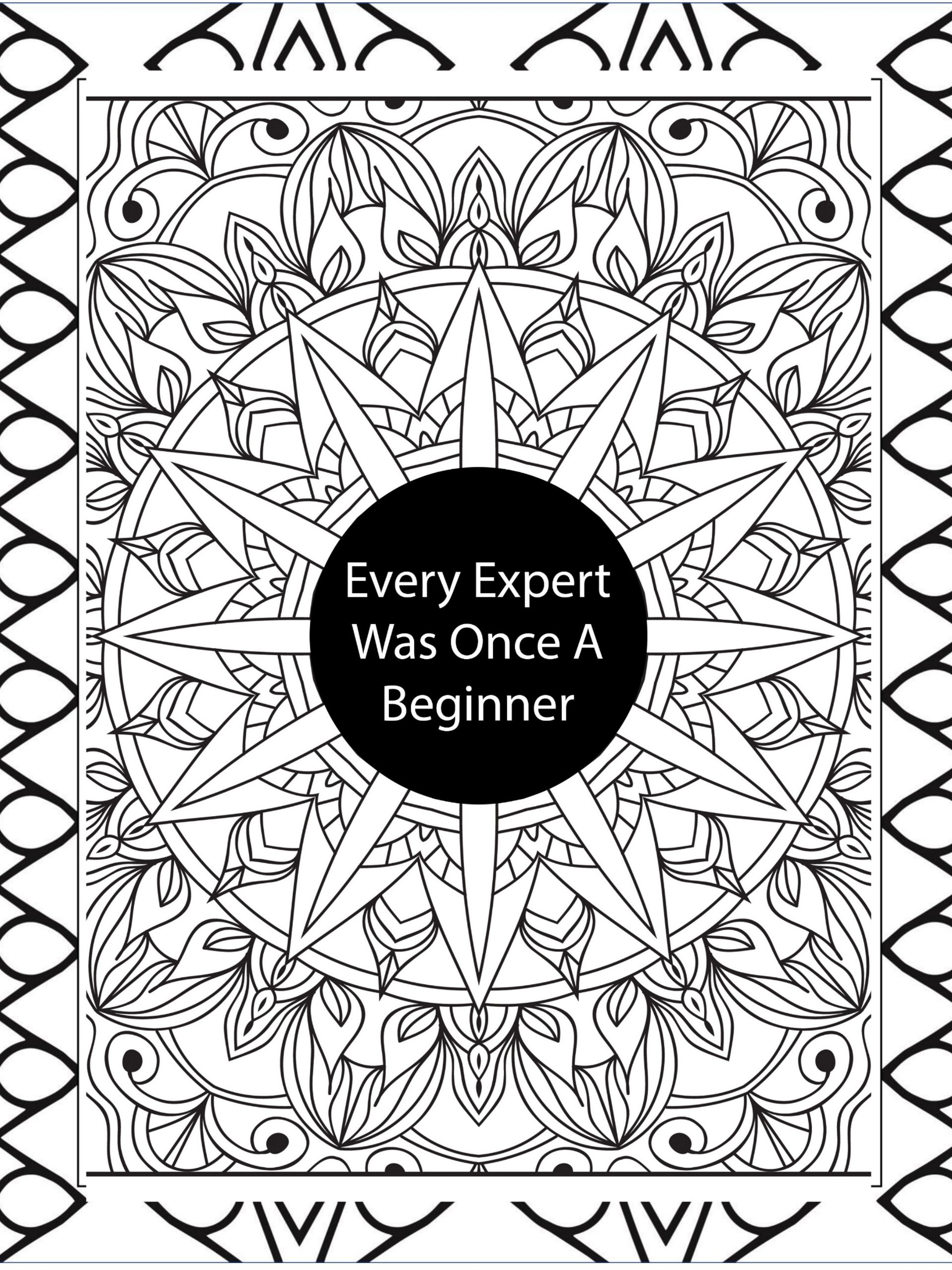 40 Positive Self Esteem Quotes Coloring Journal: Affirmations and Self Confidence Quotes and Patterns to Color for Young Women product image (4)