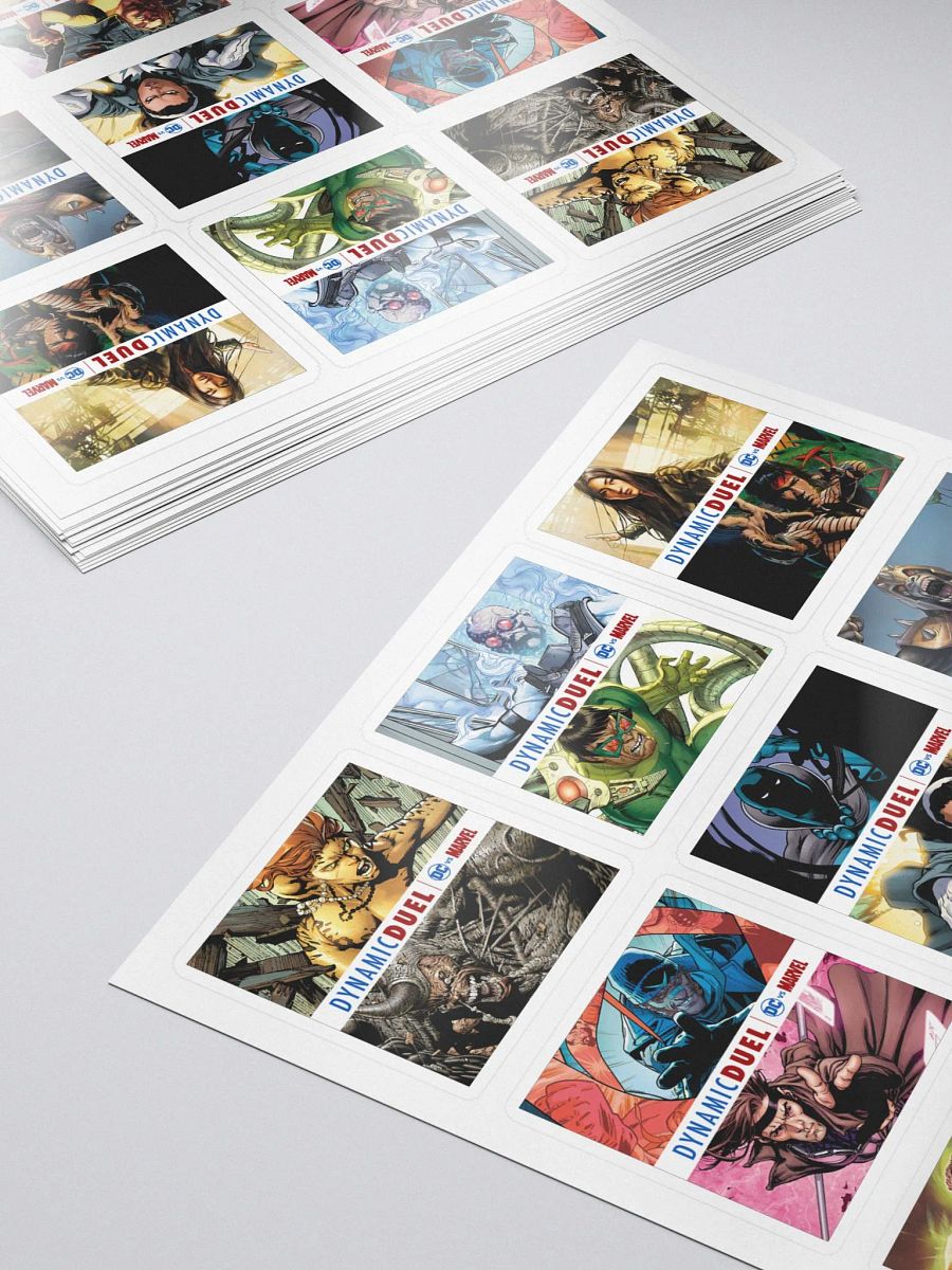 Dynamic Duel Episode Cover Stickers - Series 12 product image (5)