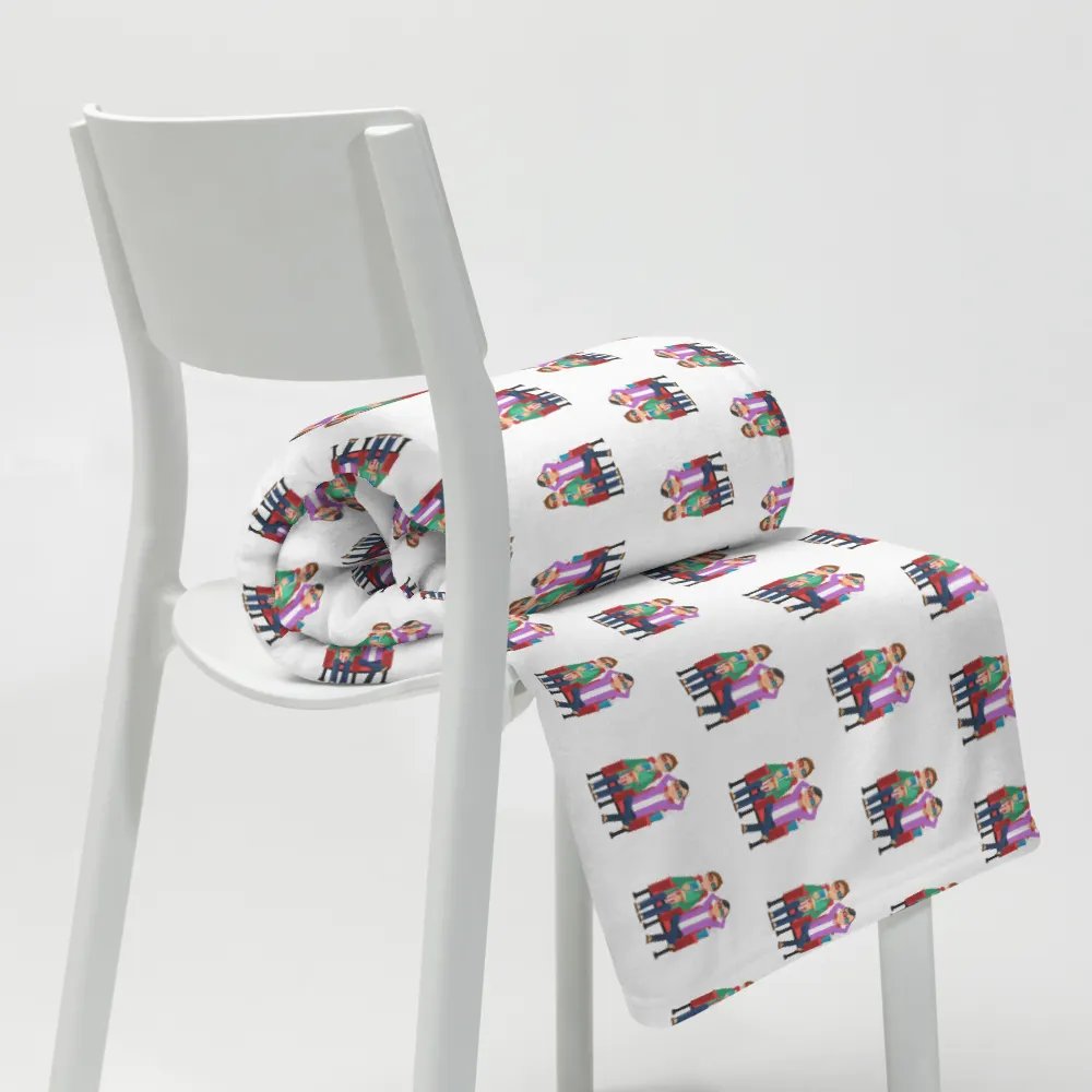 The Movie Minute Men Podcast Logo Throw Blanket product image (20)