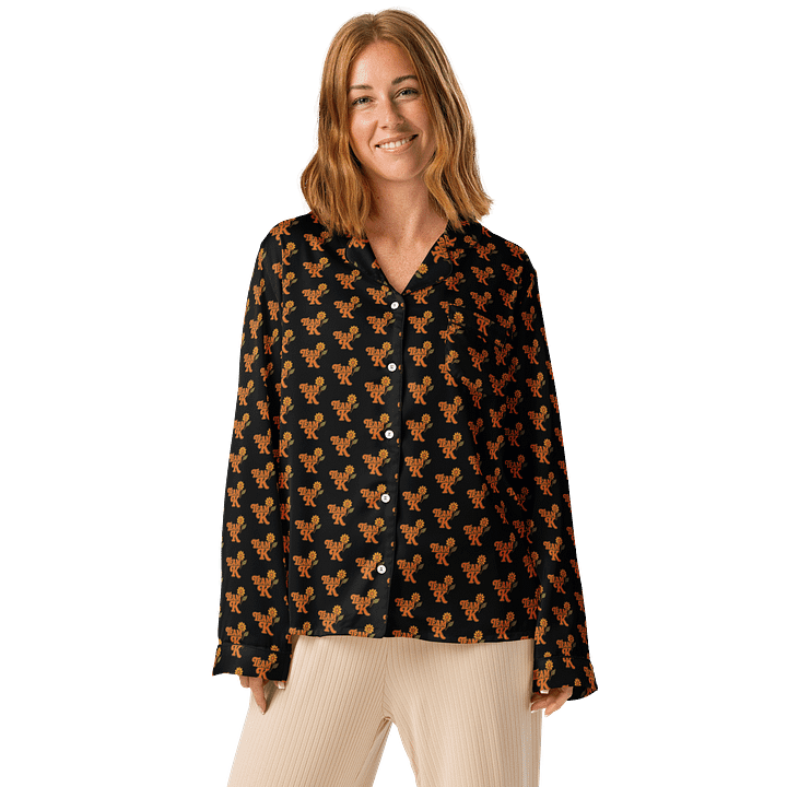 Team K 1970's Women's Long Sleeve Pajama Top product image (1)