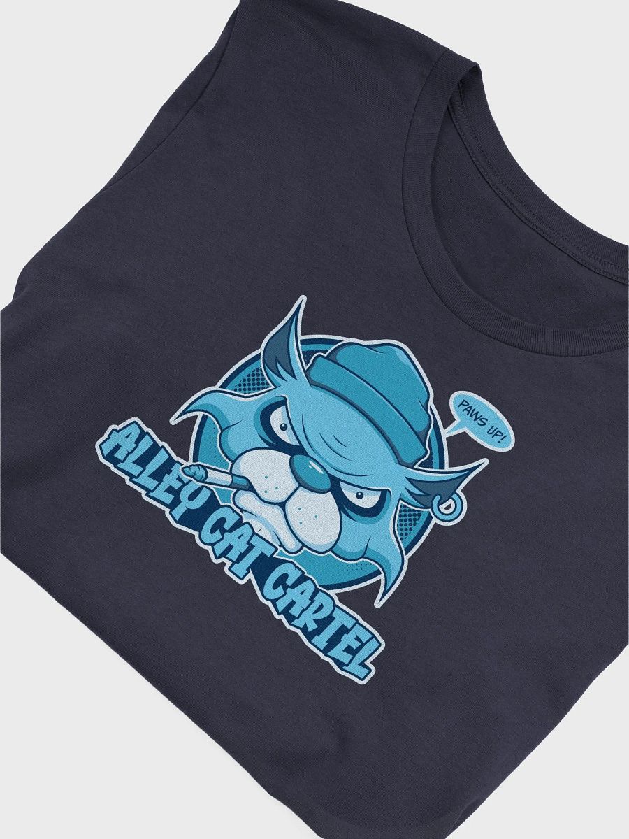 Alley Cat Cartel T-Shirt – Funny Retro Cat Lover Design product image (3)