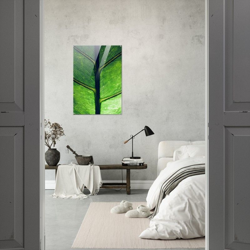 GREEN LEAF GLOSSY ACRYLIC PRINT product image (4)
