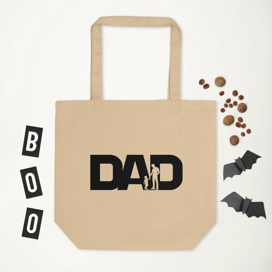 Dad Son Organic Canvas Tote Bag product image (5)