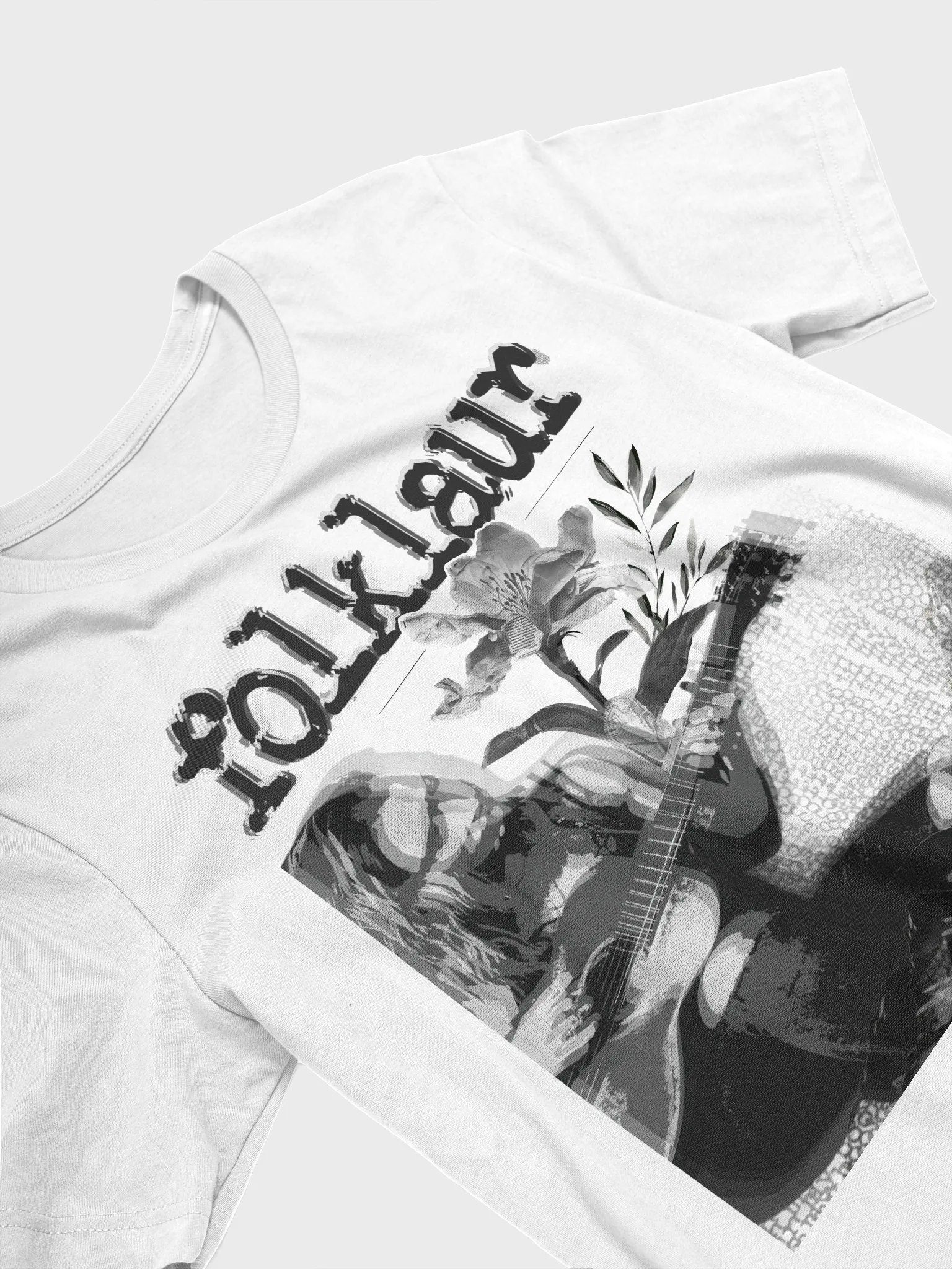 the folklaur tee in white product image (3)