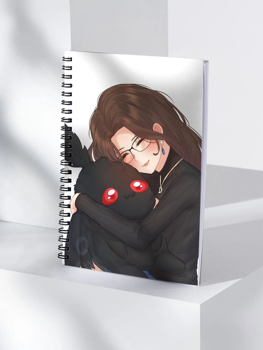 Mothman Snuggles Notebook product image (4)