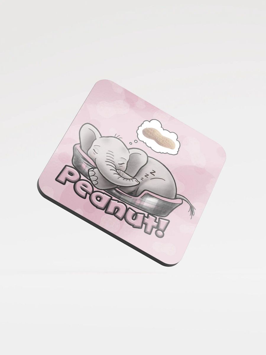 Sleepy Peanut - SFA Cork Coaster product image (1)