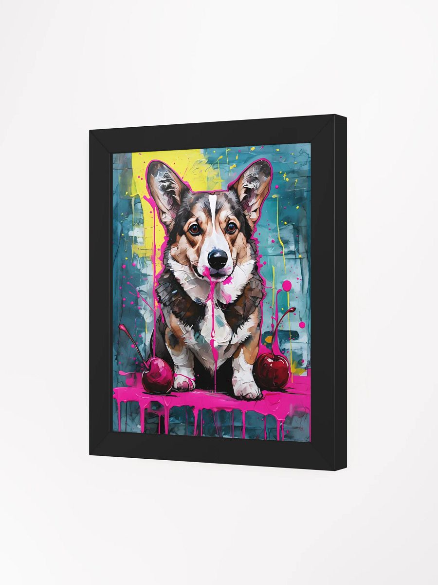 Cherry Corgi Framed Art Poster product image (4)