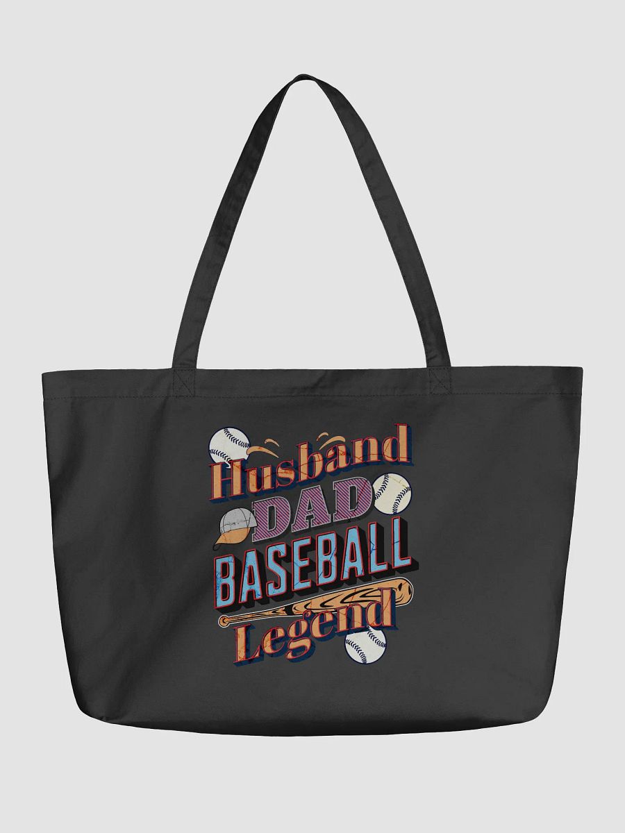 Husband Dad Baseball Legend Eco Tote product image (5)