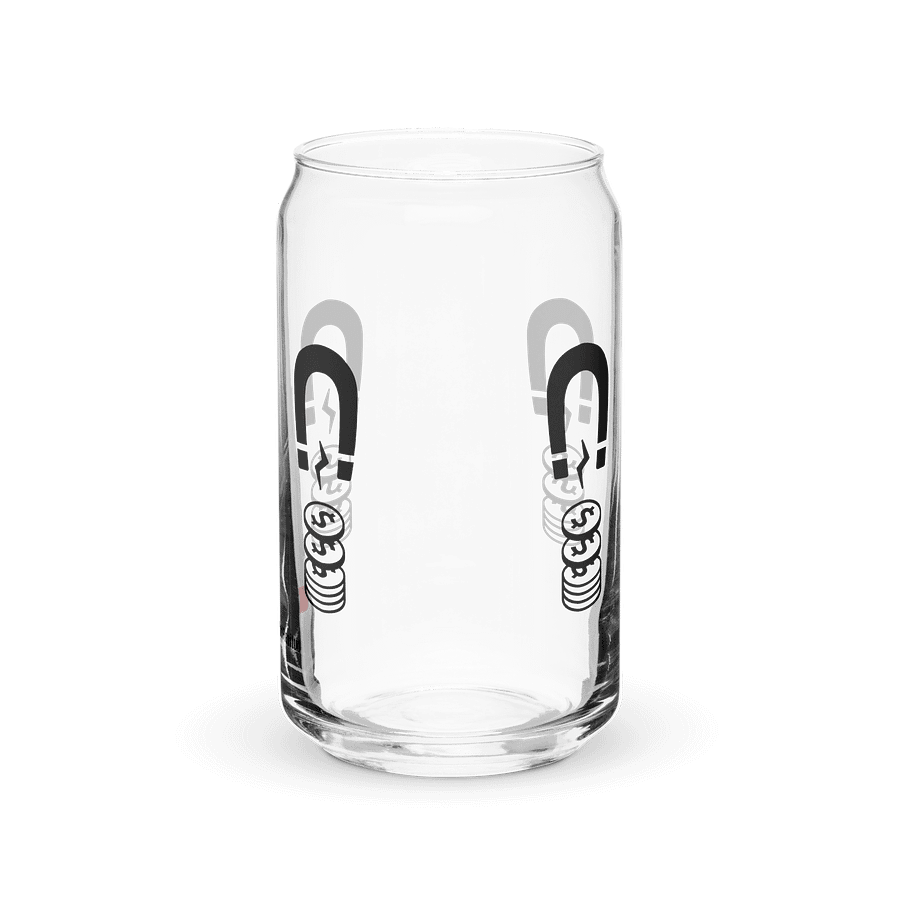 Vaso de Vidrio con Forma de Lata – Imán de Dinero product image (7)