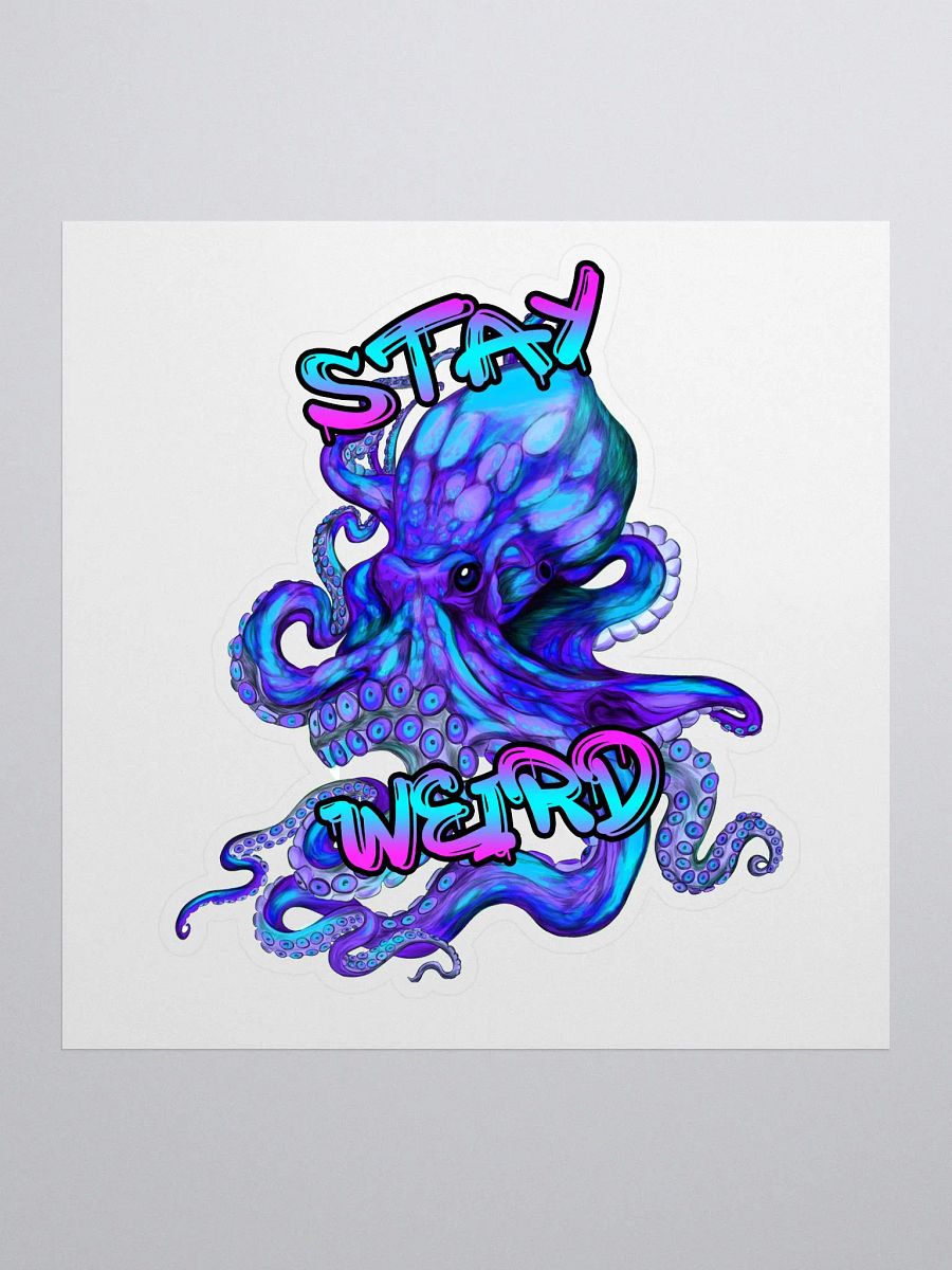 Stay Weird Sticker product image (1)